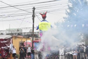 El evento se realiza en la colonia Obrera, en Monterrey