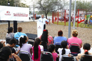 ESTRENAN ‘PLAZAS DE LA TRANSFORMACIÓN’,  SE FORTALECEN ESPACIOS PARA LAS FAMILIAS