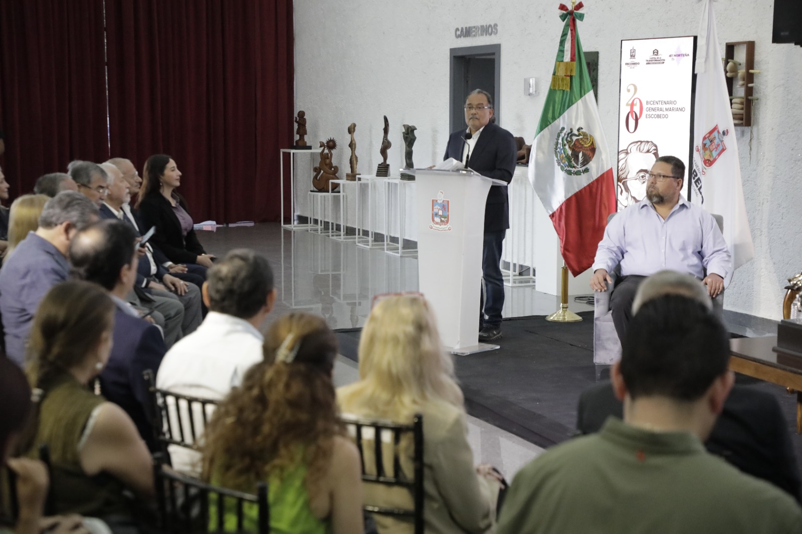 El evento estuvo encabezado por el alcalde de Escobedo, Andrés Mijes